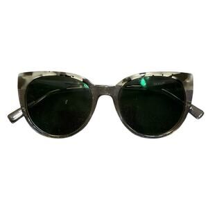 Zenni Cat Eye Sunglass Frames 7823012 Black Gray Tortoise Shell Frames